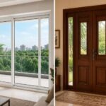 upvc sliding doors vs traditional doors comparison for modern home